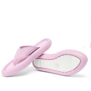 Stella McCartney air platform flip flops